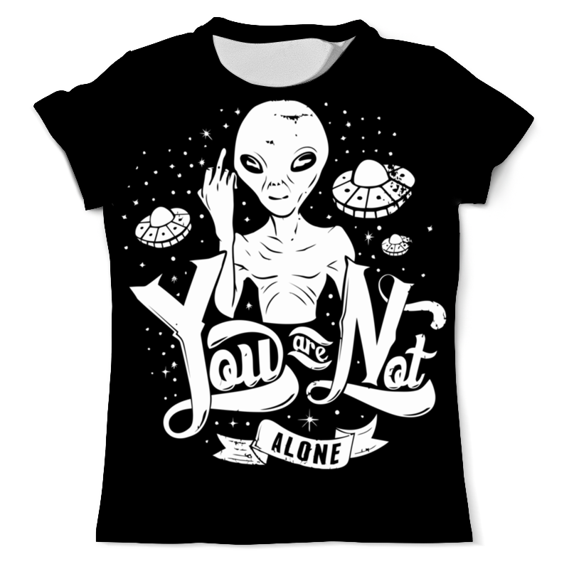 Printio Футболка с полной запечаткой (мужская) Пришелец (alien) printio футболка с полной запечаткой женская cute alien