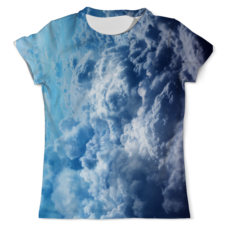 Printio Футболка с полной запечаткой (мужская) Облака printio футболка с полной запечаткой мужская мрачные облака