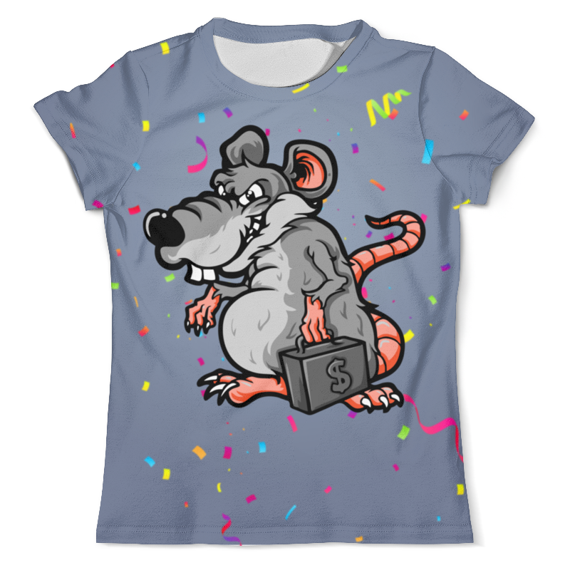 Printio Футболка с полной запечаткой (мужская) Year of the rat printio футболка с полной запечаткой мужская skate rat