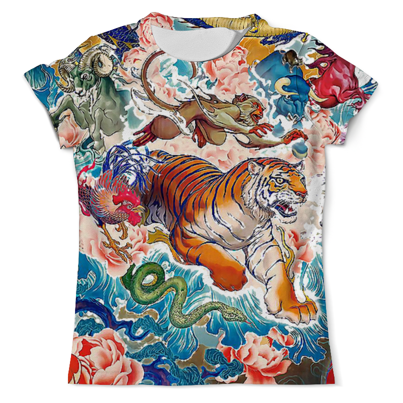 Printio Футболка с полной запечаткой (мужская) Animals abstract printio футболка с полной запечаткой мужская farm animals
