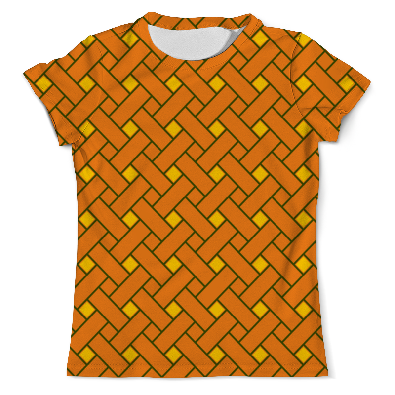Printio Футболка с полной запечаткой (мужская) Оранжевые линии printio футболка с полной запечаткой мужская оранжевые линии