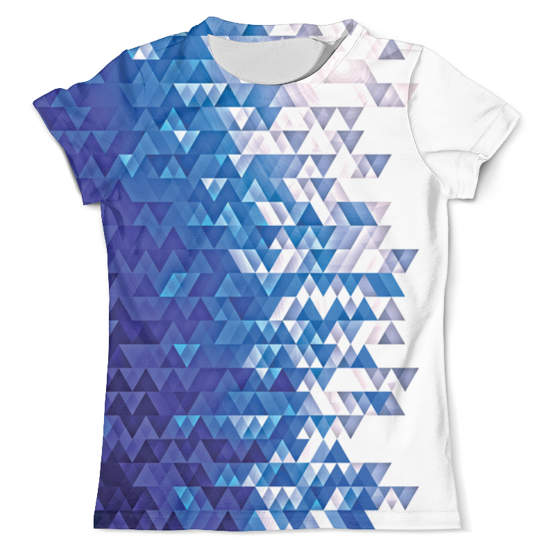 Printio Футболка с полной запечаткой (мужская) Полигональ printio футболка с полной запечаткой мужская оптическая иллюзия