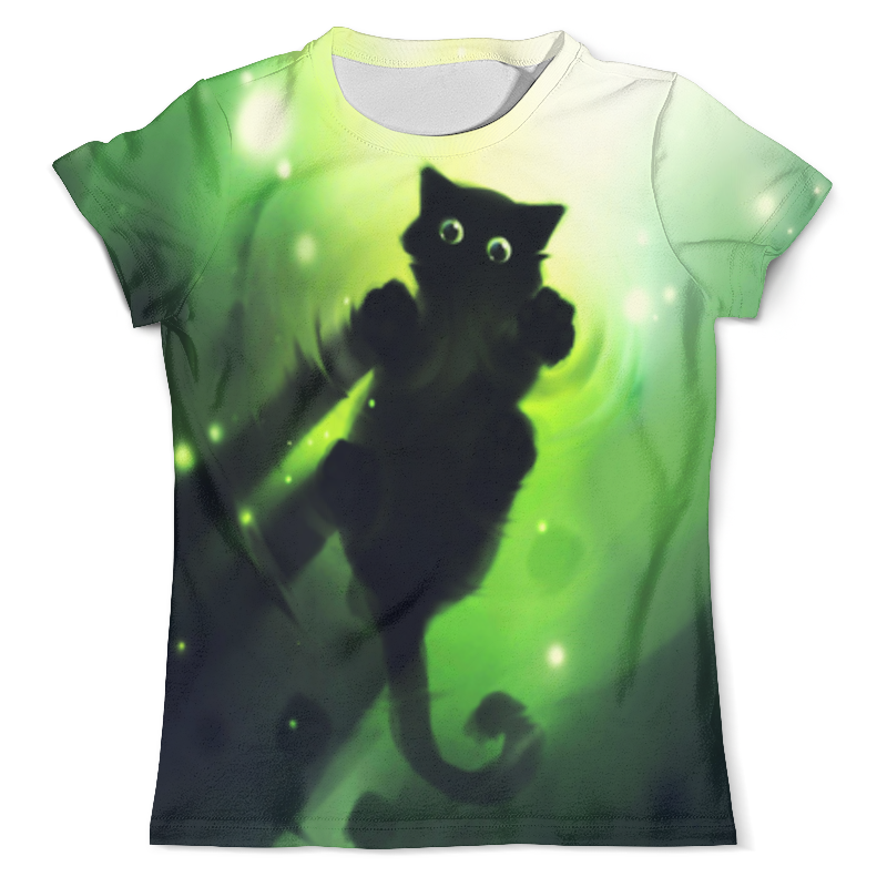 Printio Футболка с полной запечаткой (мужская) Котенок printio футболка с полной запечаткой мужская злой черный котенок