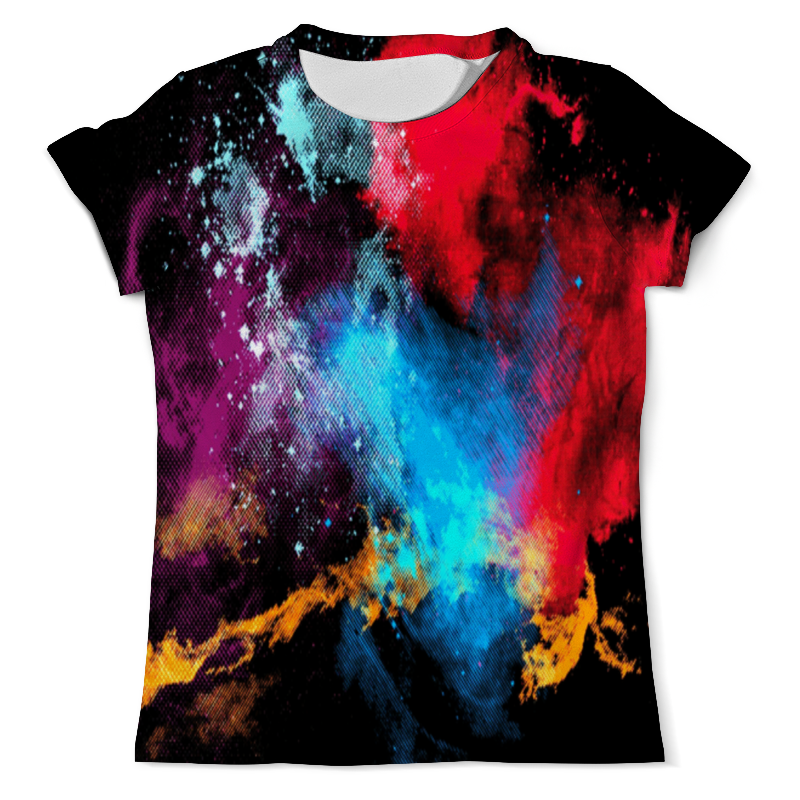 Printio Футболка с полной запечаткой (мужская) Взрыв красок printio футболка с полной запечаткой женская взрыв красок