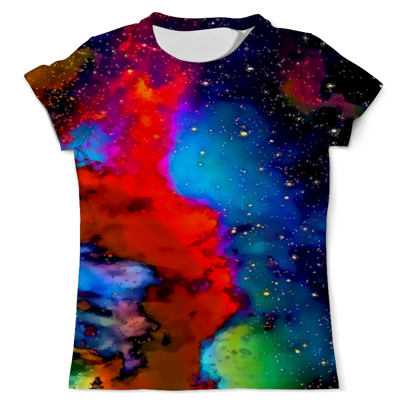 Printio Футболка с полной запечаткой (мужская) Краски космоса printio футболка с полной запечаткой мужская привет из космоса