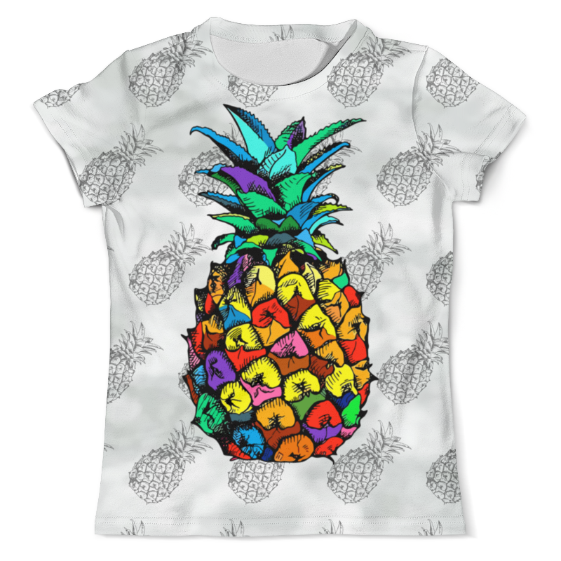 Printio Футболка с полной запечаткой (мужская) Ananas color printio футболка с полной запечаткой мужская flora design ananas