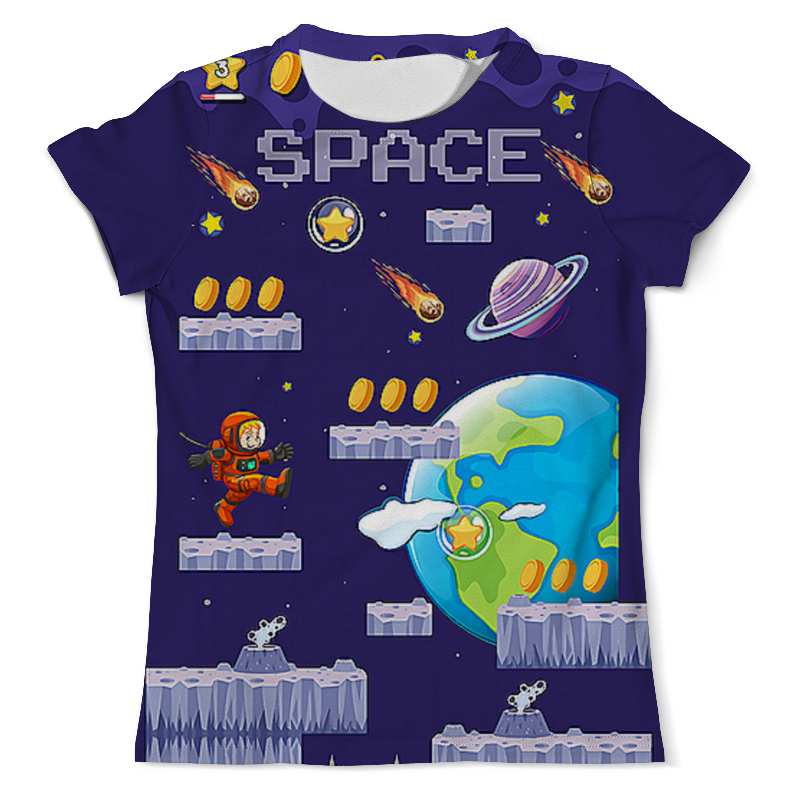 Printio Футболка с полной запечаткой (мужская) space printio футболка с полной запечаткой мужская otter space 3