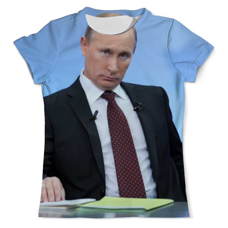 Printio Футболка с полной запечаткой (мужская) Президент путин printio футболка с полной запечаткой мужская мистер президент