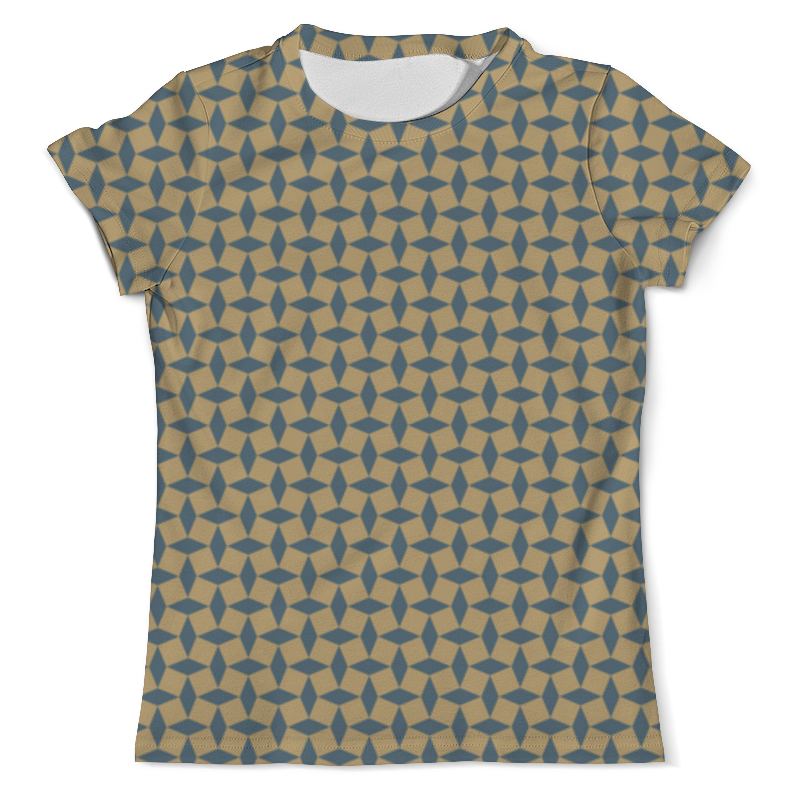 Printio Футболка с полной запечаткой (мужская) Геометрический орнамент printio футболка с полной запечаткой для девочек узор ромбы