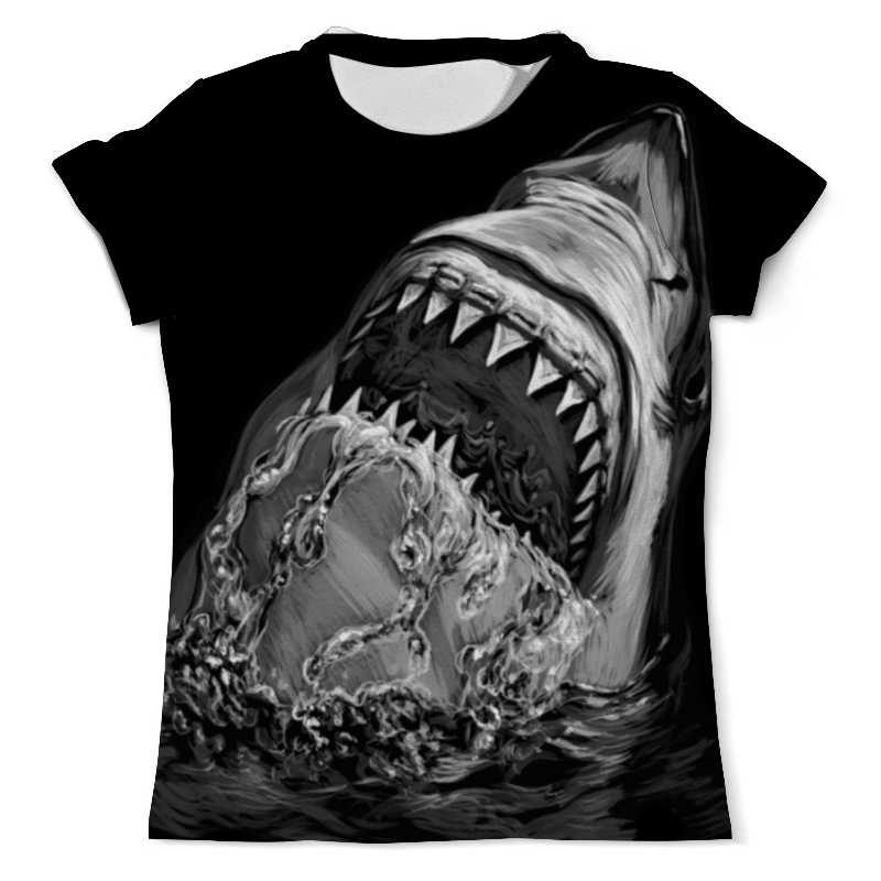 Printio Футболка с полной запечаткой (мужская) Акула printio футболка с полной запечаткой мужская акула