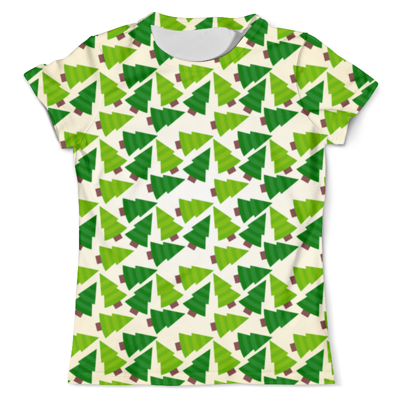 Printio Футболка с полной запечаткой (мужская) Елки printio футболка с полной запечаткой для девочек елки