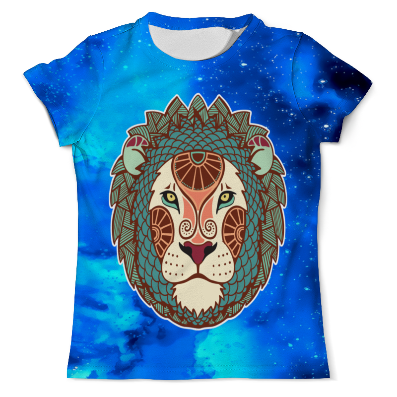Printio Футболка с полной запечаткой (мужская) Зодиак-лев printio футболка с полной запечаткой для девочек лев зодиак