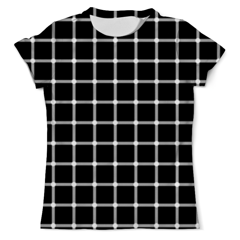 Printio Футболка с полной запечаткой (мужская) Чёрная клетка printio футболка с полной запечаткой мужская клетка