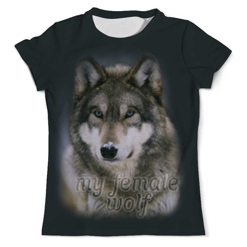 Printio Футболка с полной запечаткой (мужская) Моя волчица printio футболка с полной запечаткой мужская волк