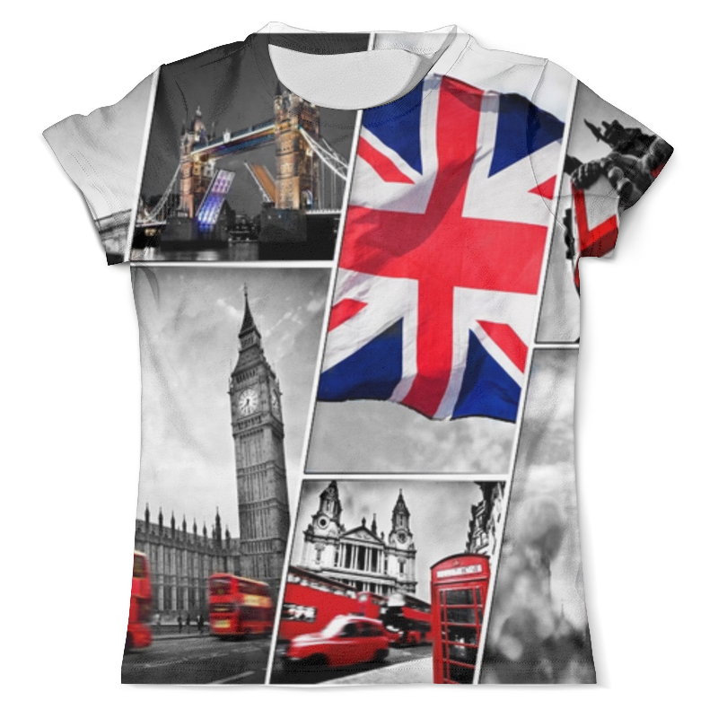 Printio Футболка с полной запечаткой (мужская) Лондон printio футболка с полной запечаткой мужская лондон