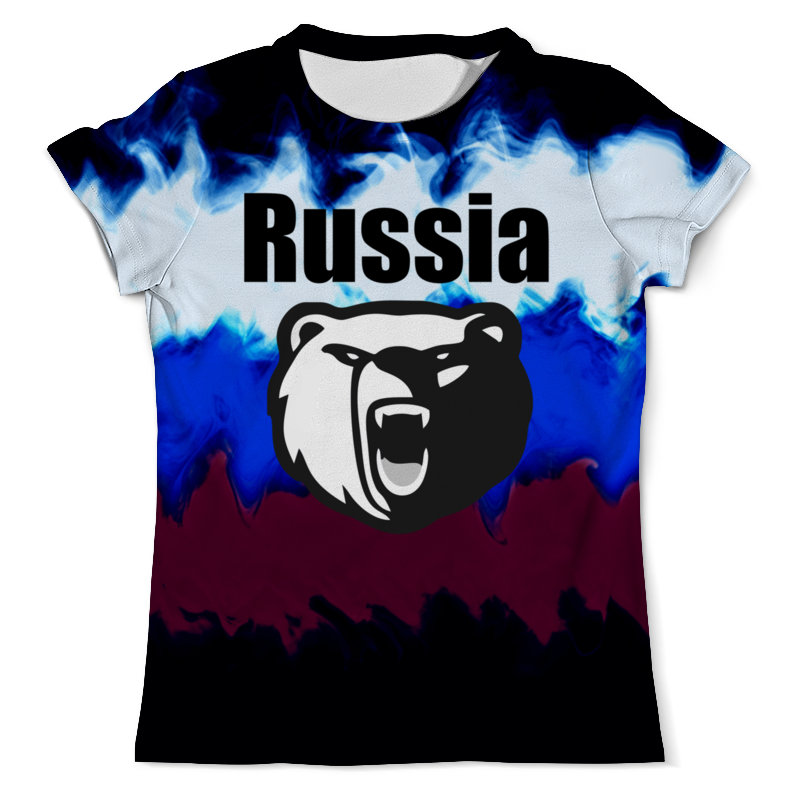 Printio Футболка с полной запечаткой (мужская) Russia printio футболка с полной запечаткой мужская bear race beast mode russia