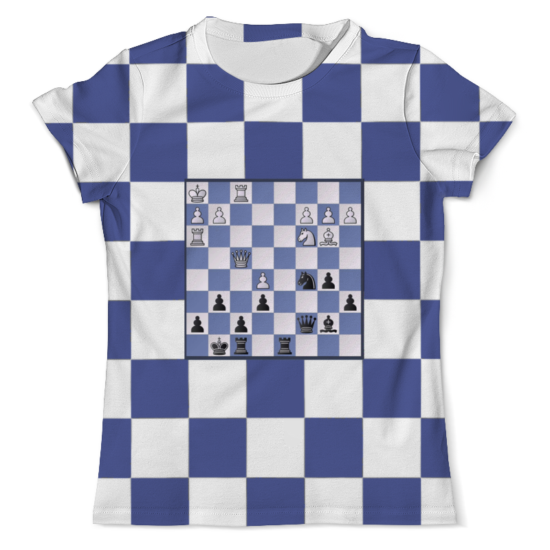 Printio Футболка с полной запечаткой (мужская) Шахматы printio футболка с полной запечаткой мужская шахматы