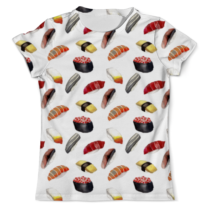 Printio Футболка с полной запечаткой (мужская) Суши-арт printio футболка с полной запечаткой мужская лис ест суши