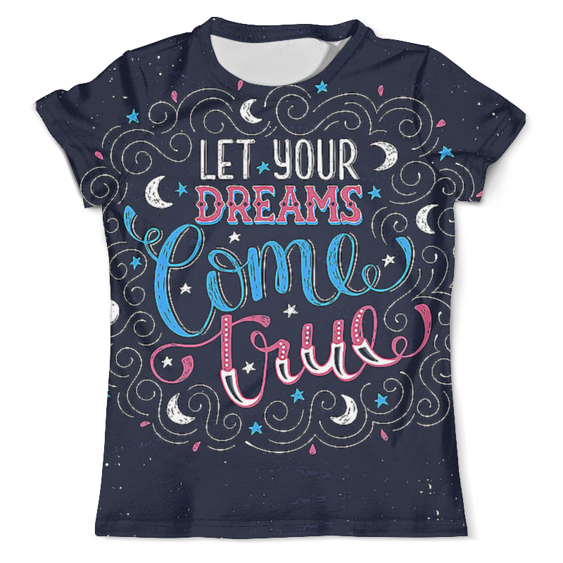 Printio Футболка с полной запечаткой (мужская) Dreams printio футболка с полной запечаткой женская dreams