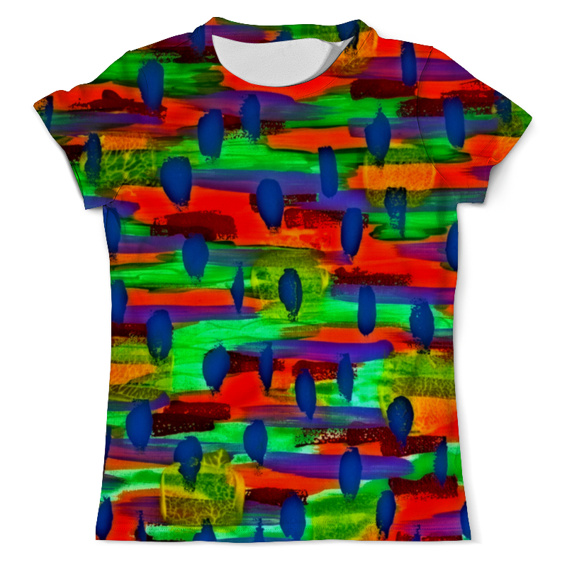 printio футболка с полной запечаткой мужская рисунок лев Printio Футболка с полной запечаткой (мужская) Рисунок красками