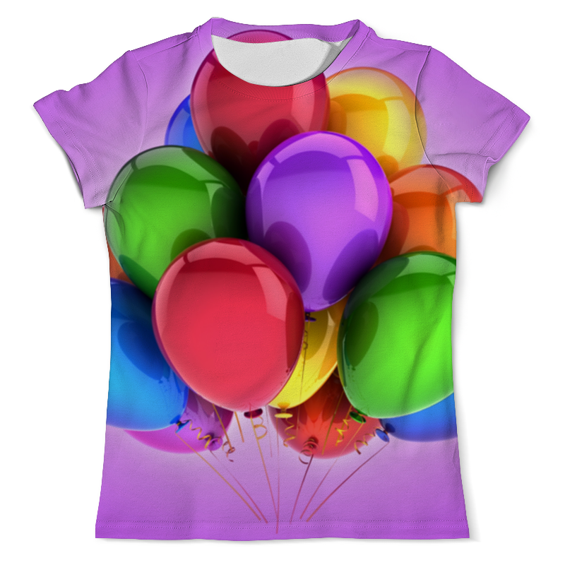 Printio Футболка с полной запечаткой (мужская) Воздушные шары printio футболка с полной запечаткой мужская воздушные шарики