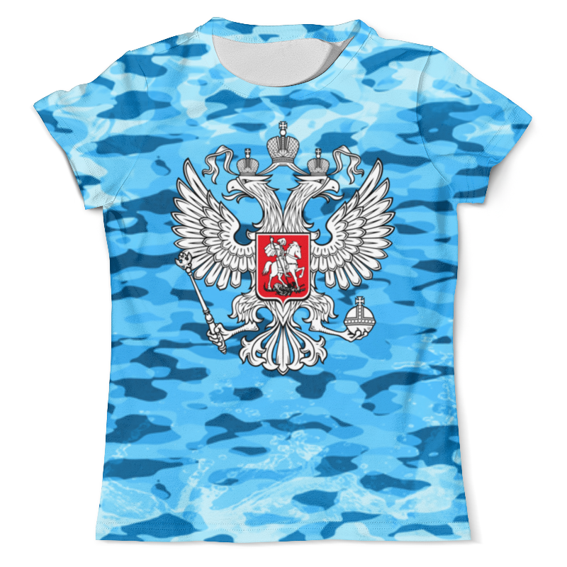 Printio Футболка с полной запечаткой (мужская) Герб россии printio футболка с полной запечаткой мужская герб россии