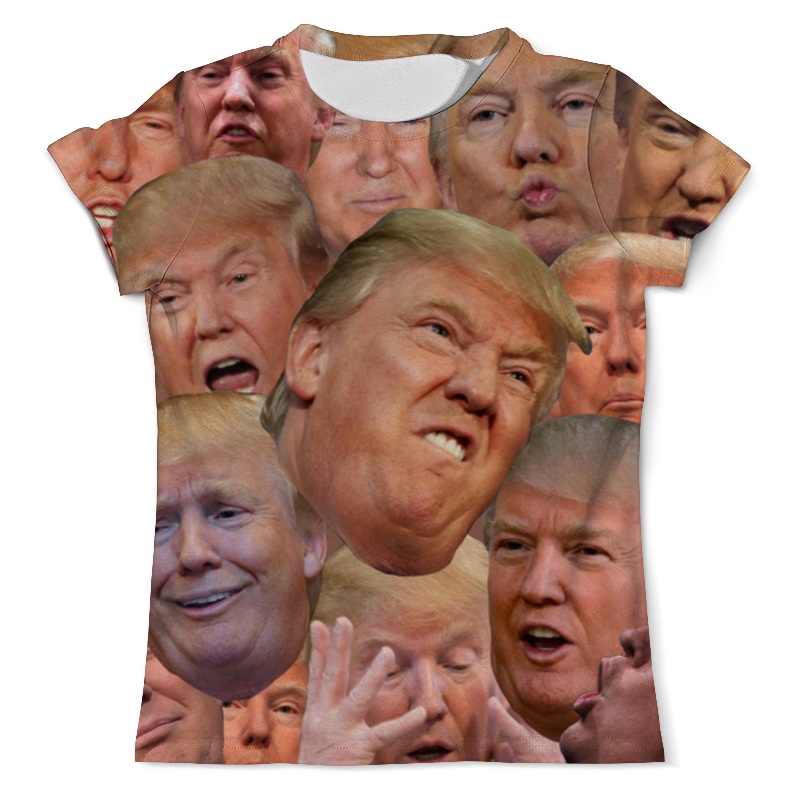 Printio Футболка с полной запечаткой (мужская) Trump printio футболка с полной запечаткой женская trump