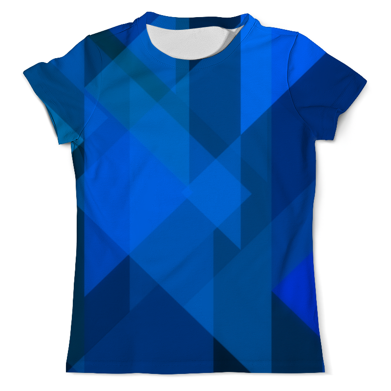 Printio Футболка с полной запечаткой (мужская) Синий абстрактный printio футболка с полной запечаткой мужская синий абстрактный
