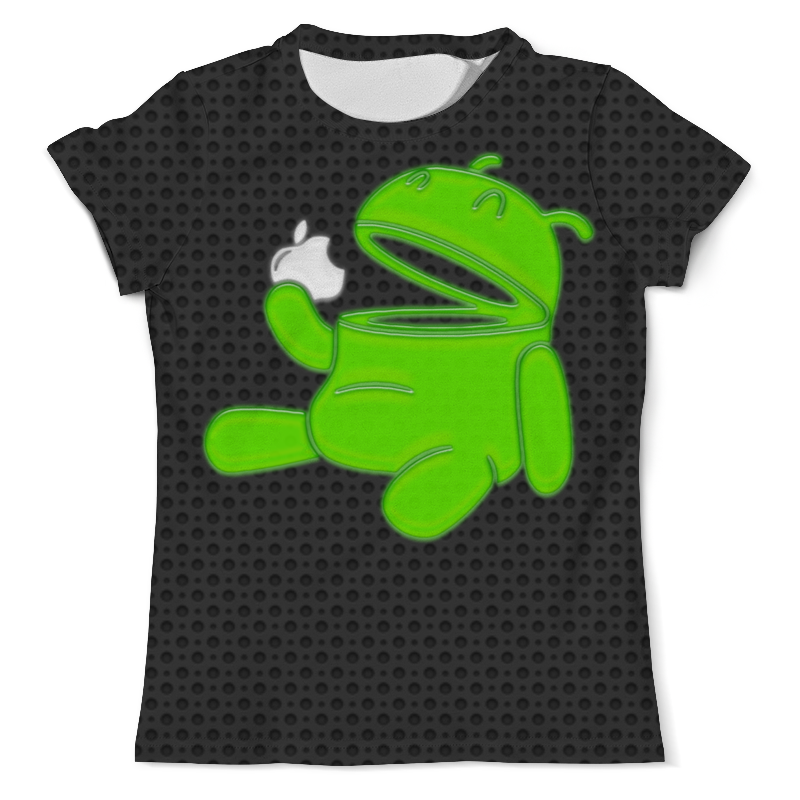Printio Футболка с полной запечаткой (мужская) Android eats apple printio майка классическая android eats apple