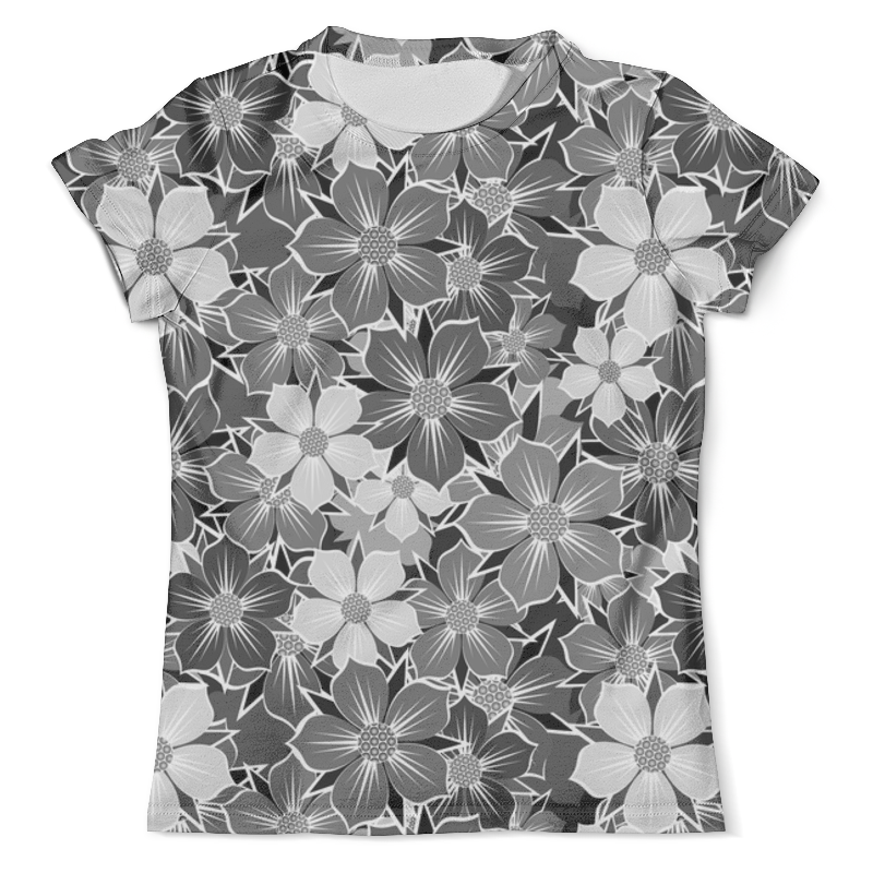 printio футболка с полной запечаткой мужская floral owl Printio Футболка с полной запечаткой (мужская) Floral design