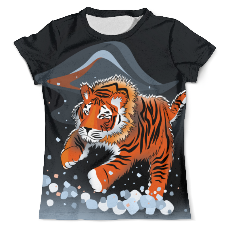 Printio Футболка с полной запечаткой (мужская) Амурский тигр printio футболка с полной запечаткой мужская животные