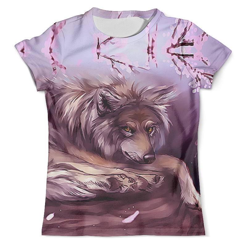printio футболка с полной запечаткой мужская волчонок Printio Футболка с полной запечаткой (мужская) Волчонок