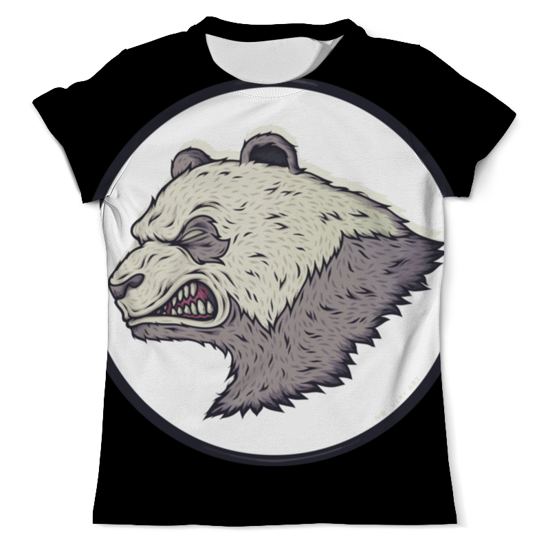 Printio Футболка с полной запечаткой (мужская) Angry panda / злая панда printio футболка с полной запечаткой мужская панда panda