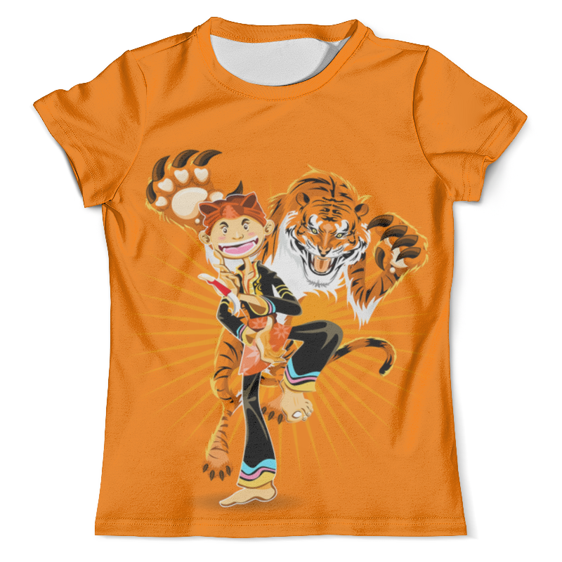 Printio Футболка с полной запечаткой (мужская) Тигр printio футболка с полной запечаткой мужская тигр маска
