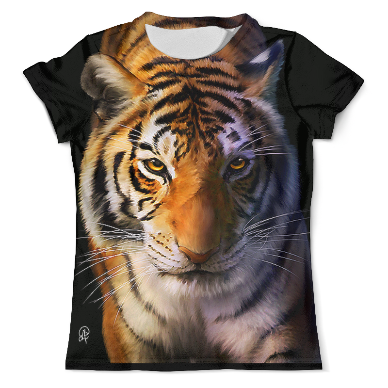 Printio Футболка с полной запечаткой (мужская) Тигры. живая природа printio футболка с полной запечаткой мужская леопард живая природа