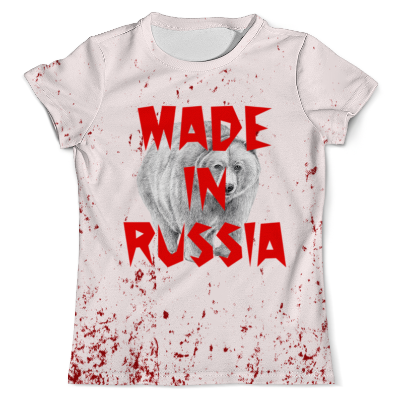 Printio Футболка с полной запечаткой (мужская) Russia