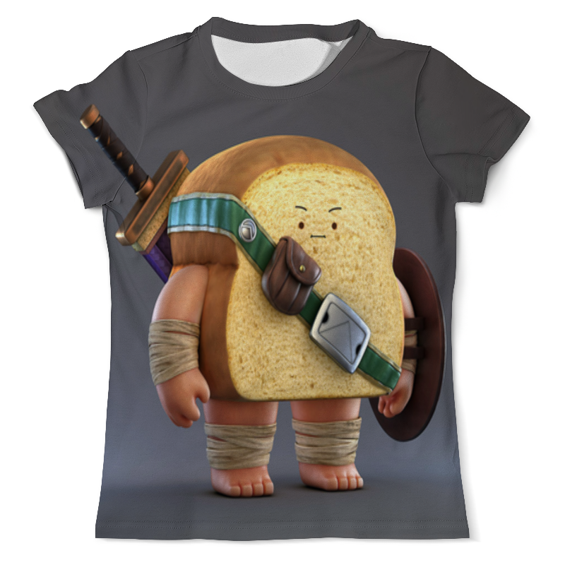 Printio Футболка с полной запечаткой (мужская) Боевой хлебушек printio футболка с полной запечаткой для девочек хлебушек