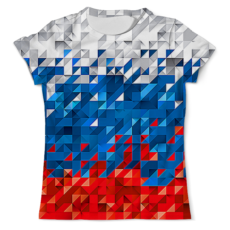 Printio Футболка с полной запечаткой (мужская) Flag rf pixel printio футболка с полной запечаткой женская flag rf pixel