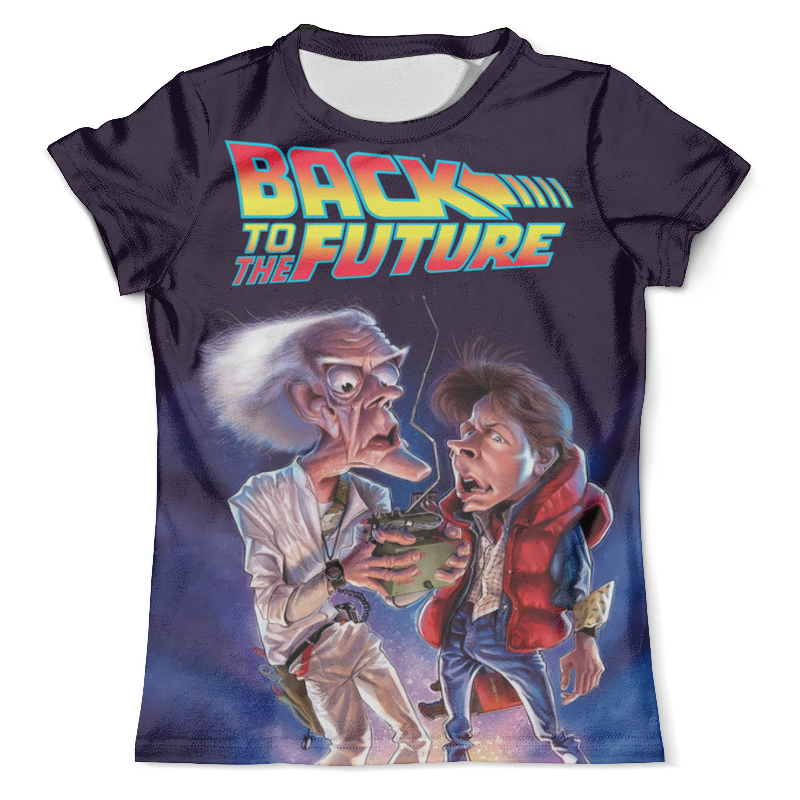 printio футболка с полной запечаткой мужская back to the future 1 Printio Футболка с полной запечаткой (мужская) Back to the future