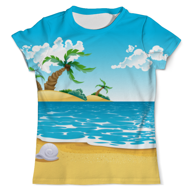 Printio Футболка с полной запечаткой (мужская) Летний отдых printio футболка с полной запечаткой мужская летний речной бриз