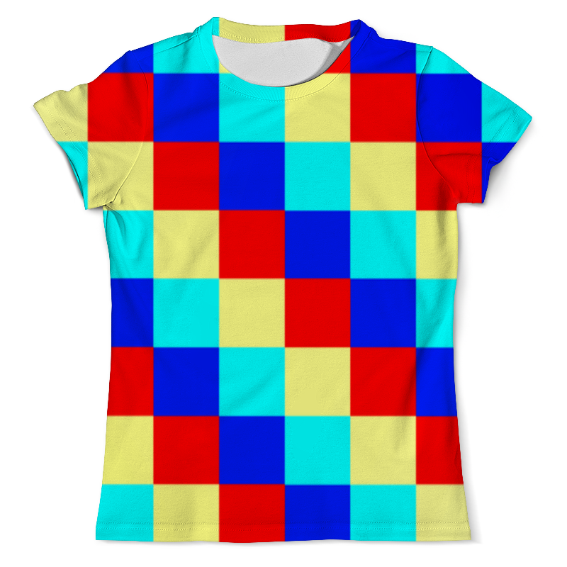 Printio Футболка с полной запечаткой (мужская) Цветные кубики printio футболка с полной запечаткой мужская цветные кубики