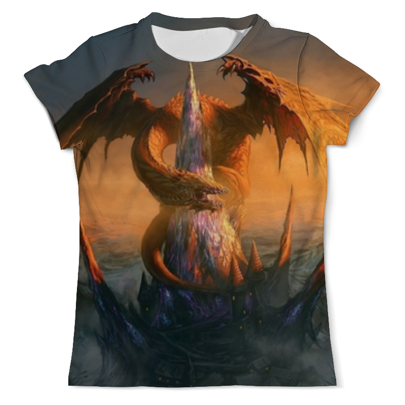 Printio Футболка с полной запечаткой (мужская) Дракон printio футболка с полной запечаткой мужская ом дракон айдамайка