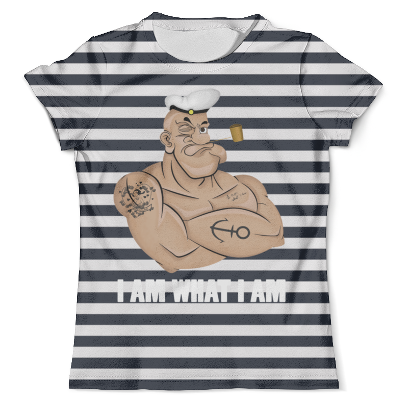 printio футболка с полной запечаткой мужская боцман Printio Футболка с полной запечаткой (мужская) Боцман (1)