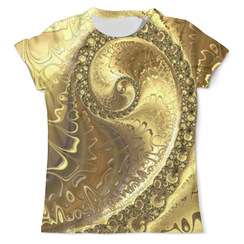 Printio Футболка с полной запечаткой (мужская) Золото printio футболка с полной запечаткой для девочек золотой узор