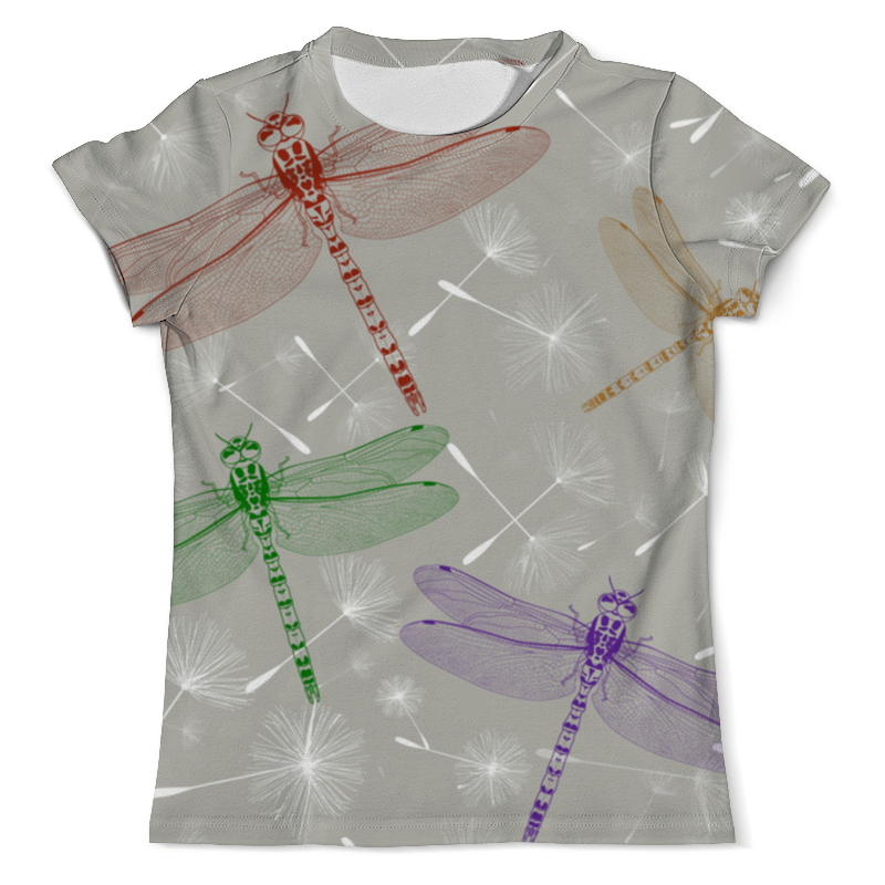 printio футболка с полной запечаткой мужская стрекозки Printio Футболка с полной запечаткой (мужская) Стрекозки