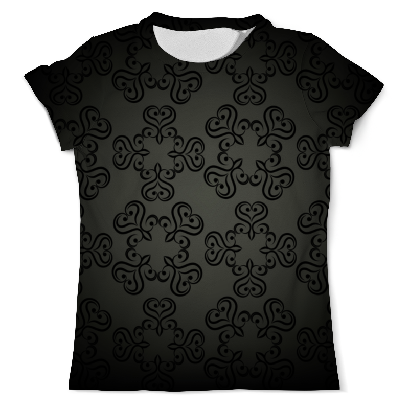 Printio Футболка с полной запечаткой (мужская) Узор на черном printio футболка с полной запечаткой для девочек узор на черном