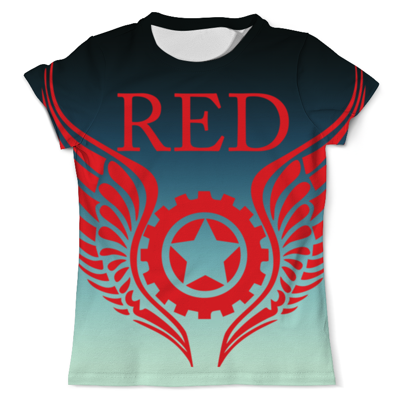 Printio Футболка с полной запечаткой (мужская) Red's logo printio футболка с полной запечаткой мужская russian kazak