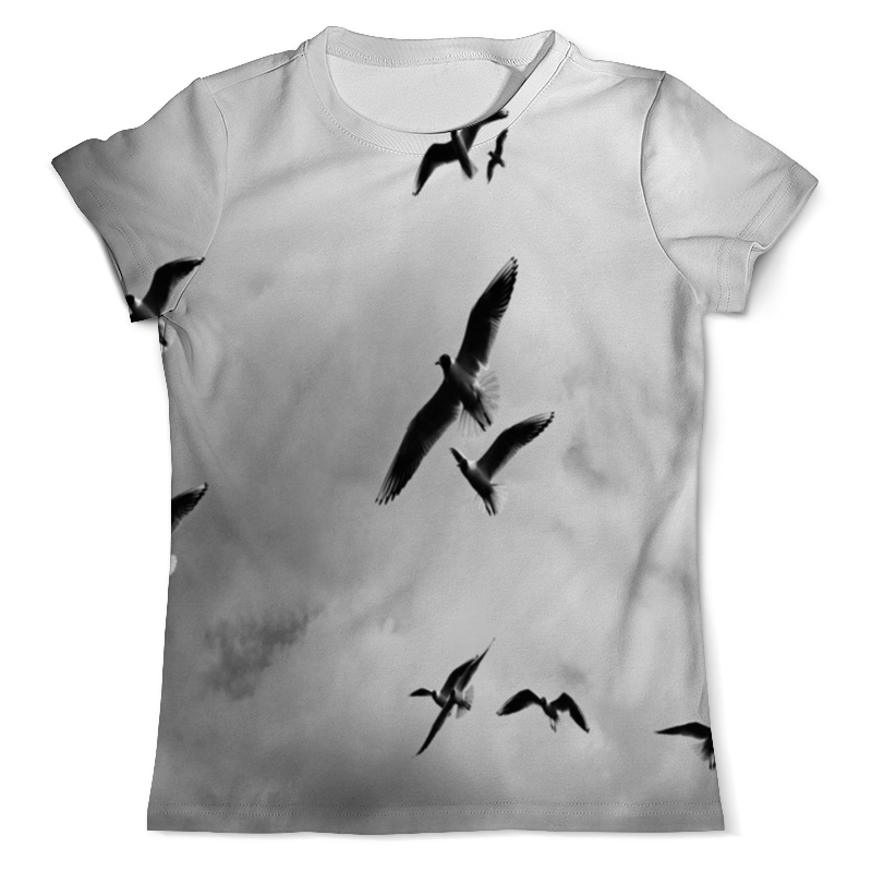 Printio Футболка с полной запечаткой (мужская) Птицы printio футболка с полной запечаткой мужская портрет птицы ворона