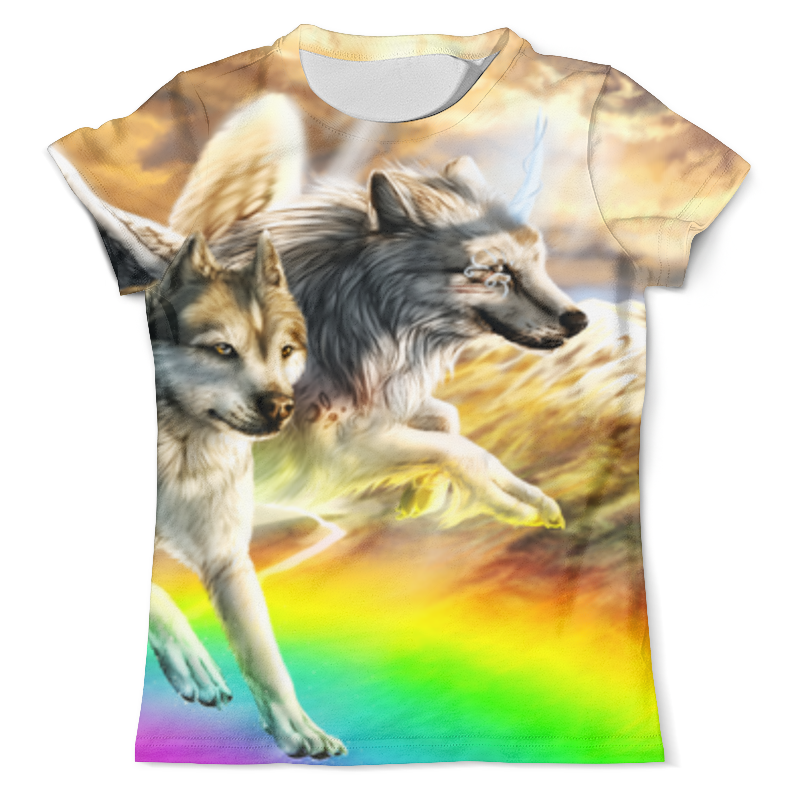 Printio Футболка с полной запечаткой (мужская) Волки printio футболка с полной запечаткой мужская волки ночь