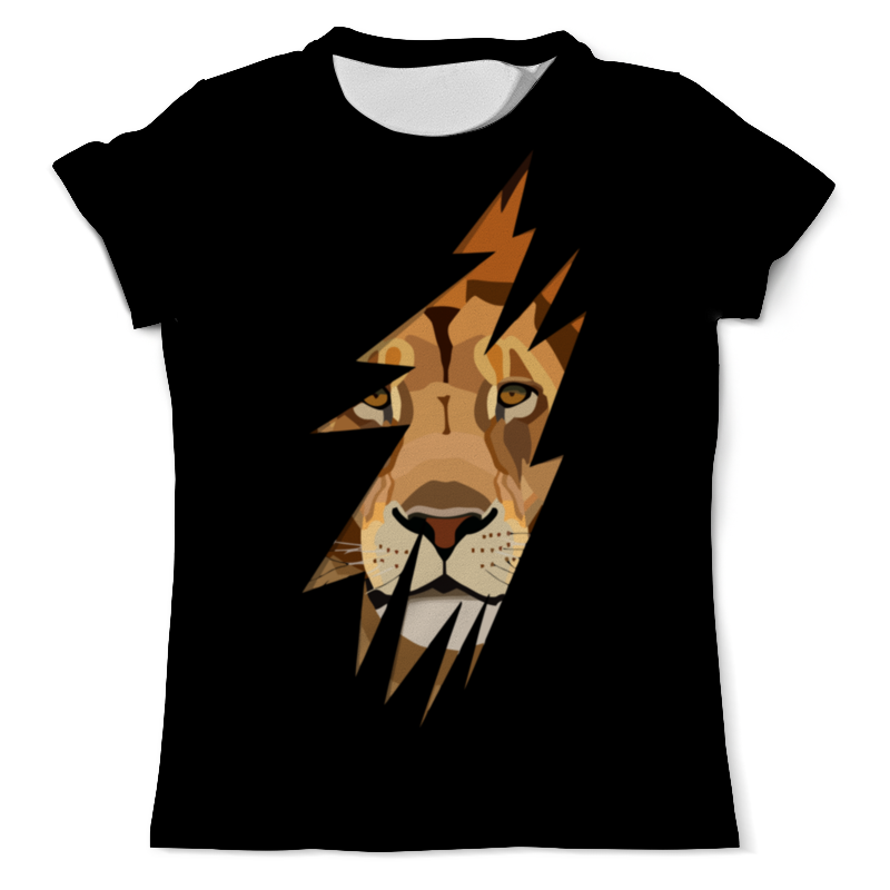 Printio Футболка с полной запечаткой (мужская) Лев ( lion) printio футболка с полной запечаткой мужская hipster lion 3d